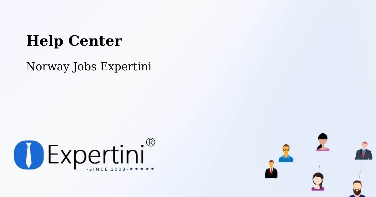 Help Center – Hommelvik - Norway Jobs Expertini